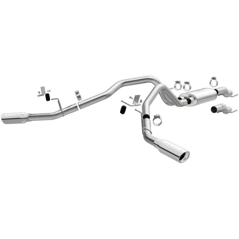 Magnaflow 15-21 Ford F-150 Street Series Cat-Back Performance Exhaust System- Dual Polished Tips - Torque Motorsport