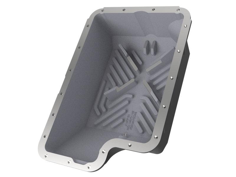 afe Transmission Pan (Black); Ford Diesel Trucks 03-10 V8-6.0/6.4L (td) - Torque Motorsport