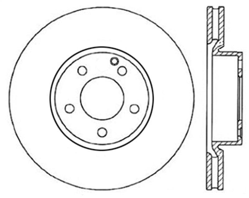 StopTech Drilled Sport Brake Rotor - Torque Motorsport