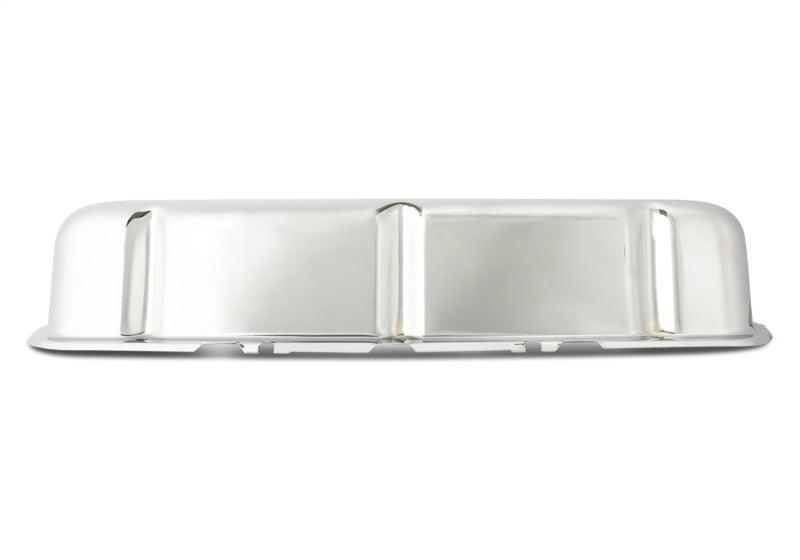 Ford Racing Ford Mustang Logo Stamped Steel Chrome Valve Covers - Torque Motorsport