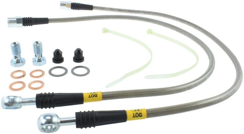 StopTech 00-06 BMW X5 Stainless Steel Rear Brake Line Kit - Torque Motorsport