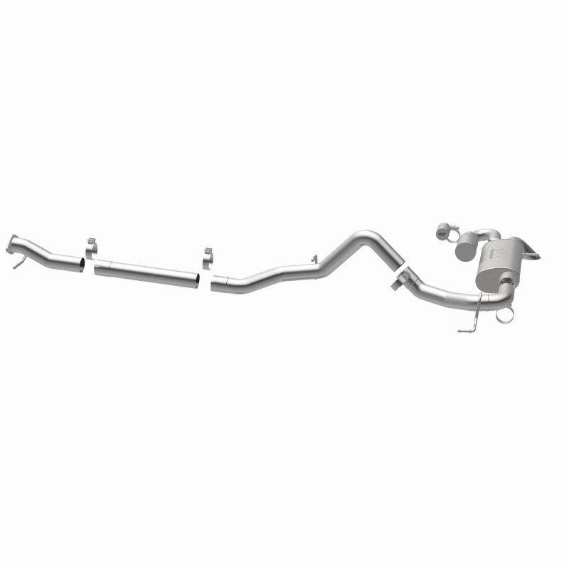 MagnaFlow 2021 Ford Bronco Overland Series Cat-Back Exhaust w/ Single Straight Driver Exit- No Tip - Torque Motorsport