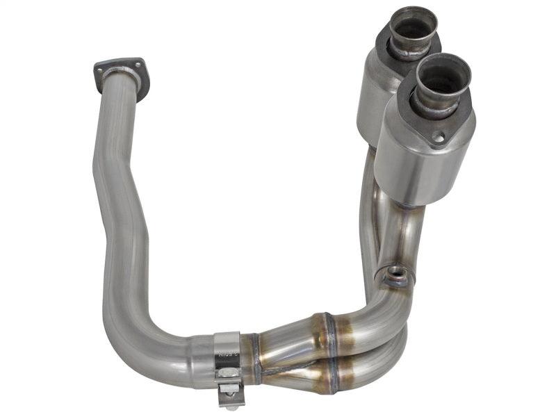 aFe Power Direct Fit Catalytic Converter Replacements Front 00-03 Jeep Wrangler (TJ) I6-4.0L - Torque Motorsport