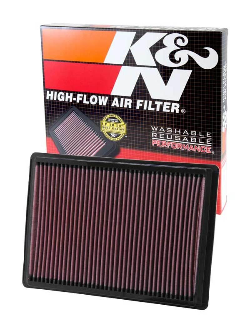 K&N 04-10 Chrysler 300/300C / 06-09 Dodge Charger / 05-08 Magnum / 08-10 Challenger Drop In Air Filt - Torque Motorsport