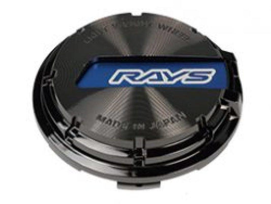 Gram Lights WR Center Cap (Blue/Black Chrome) (57CR / 57DR) - Torque Motorsport