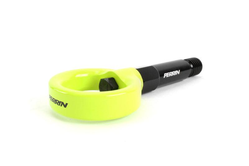 Perrin 2020 Toyota Supra Tow Hook Kit (Front) - Neon Yellow - Torque Motorsport