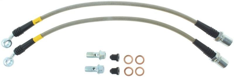 StopTech 95-06 Lexus LS Stainless Steel Rear Brake Lines - Torque Motorsport