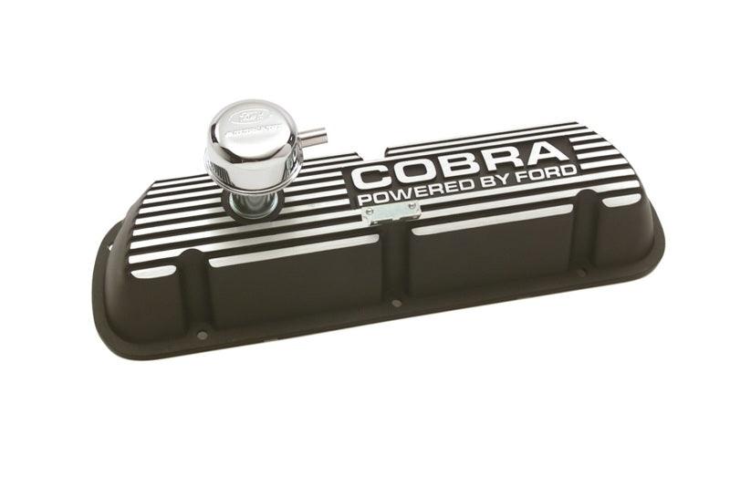 Ford Racing Black Satin Valve Cover Cobra - Torque Motorsport