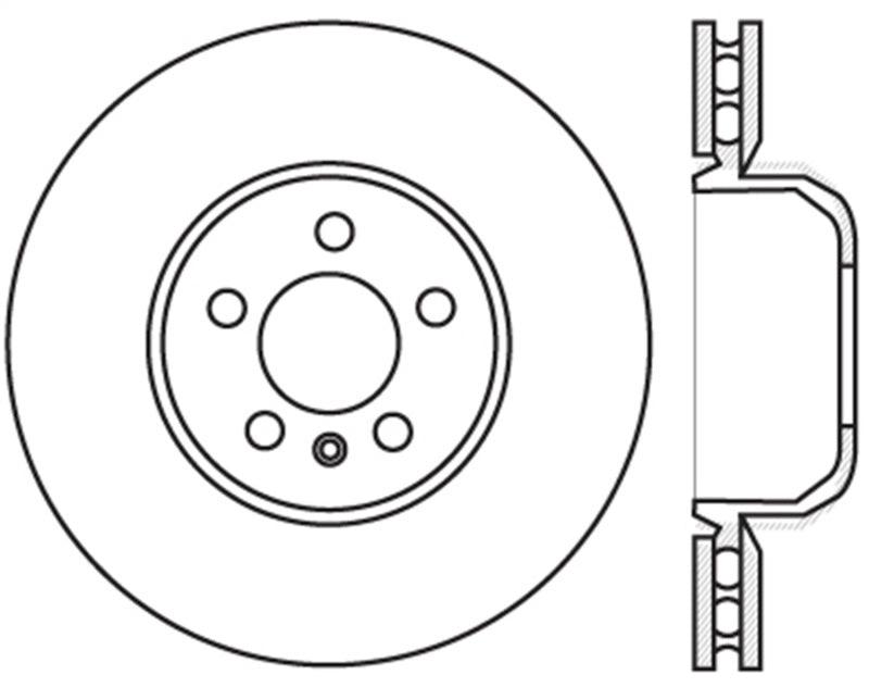 StopTech Drilled Sport Brake Rotor - Torque Motorsport