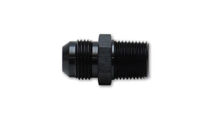 Vibrant Straight Adapter Fitting Size -8AN x 3/4in NPT - Torque Motorsport