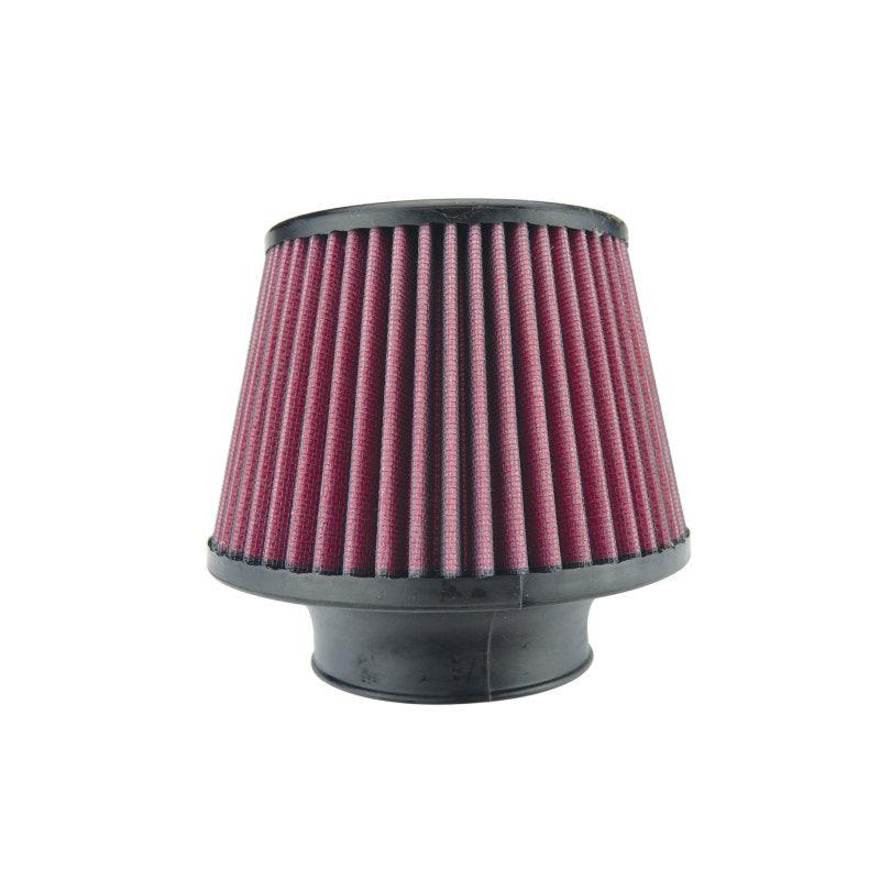 Injen High Performance Air Filter - 3.50 Black Filter 6 Base / 5 Tall / 5 Top - Torque Motorsport