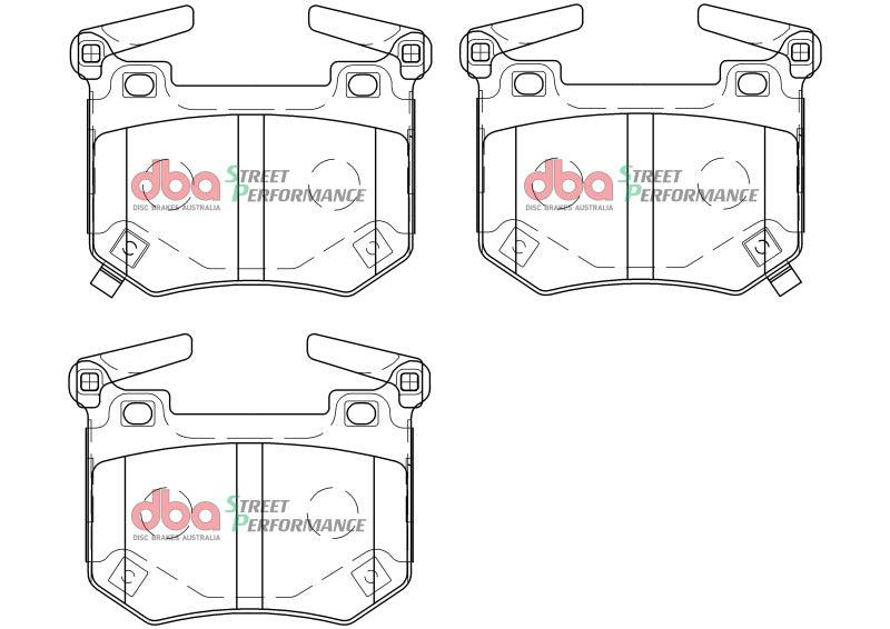 DBA 2018+ Kia Stinger V6 Twin Turbo SP Performance Rear Brake Pads - Torque Motorsport