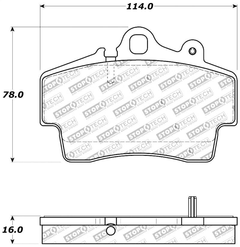 StopTech Performance Brake Pads - Torque Motorsport