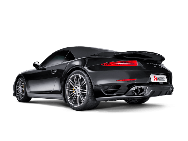 Akrapovic 14-15 Porsche 911 Turbo/Turbo S (991) Slip-On Line (Titanium) w/ Carbon Titanium Tips - Torque Motorsport