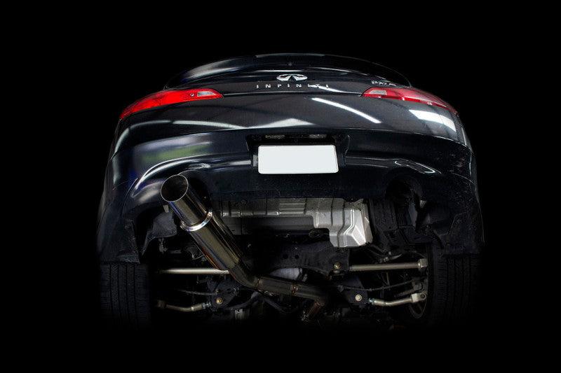 ISR Performance GT Single Exhaust - Infiniti G37 Coupe RWD - Torque Motorsport