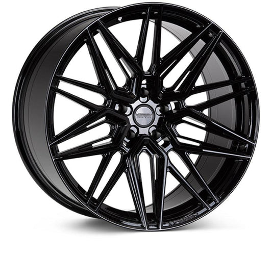 Vossen HF-7 23x10 / 5x120 / ET32 / Mid Face / 72.56 - Gloss Black Wheel - Torque Motorsport