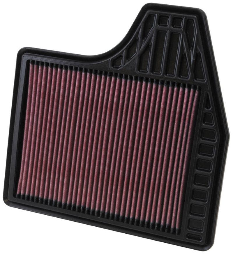 K&N Replacement Filter 11.438in O/S Length x 11.375in O/S Width x 1in H for 13 Nissan Altima 2.5L - Torque Motorsport