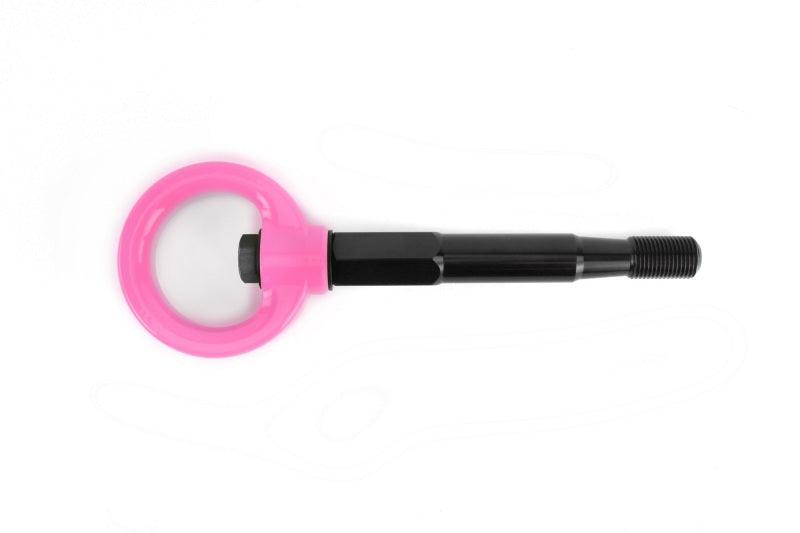 Perrin 15-17 Subaru WRX/STI Tow Hook Kit (Front) - Hyper Pink - Torque Motorsport