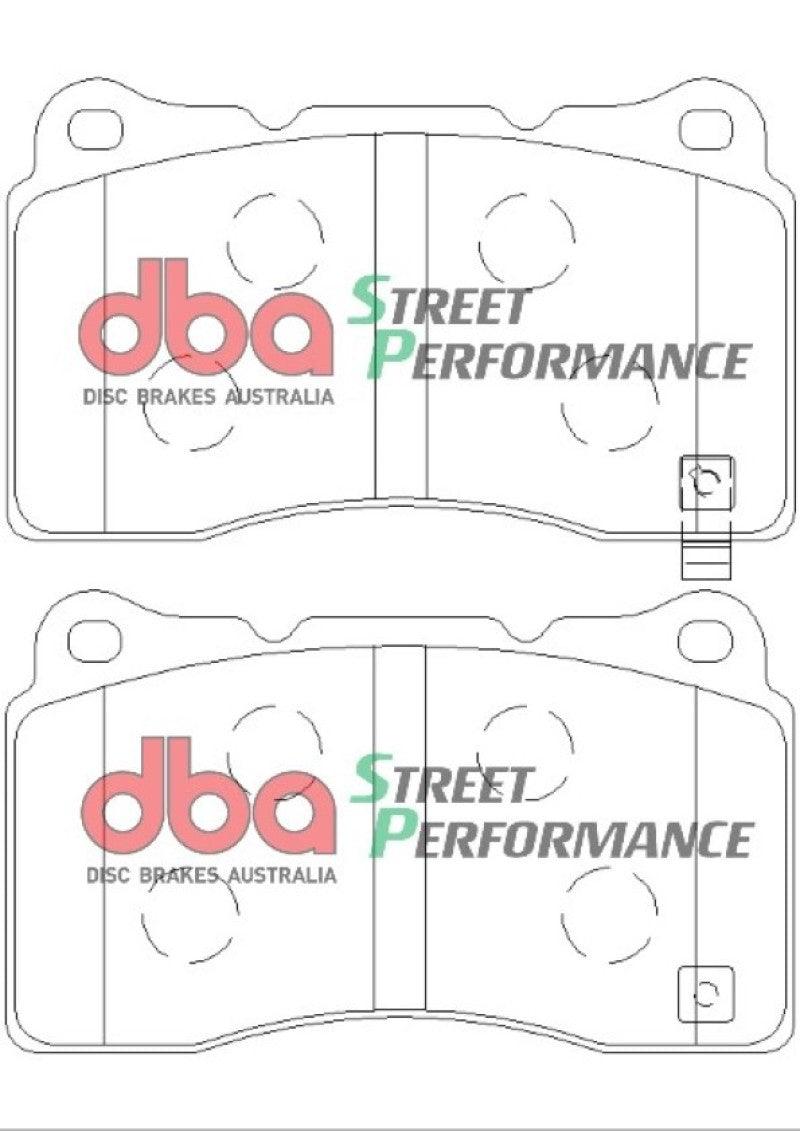 DBA 04-14 Subaru Impreza WRX STI SP500 Front Brake Pads - Torque Motorsport