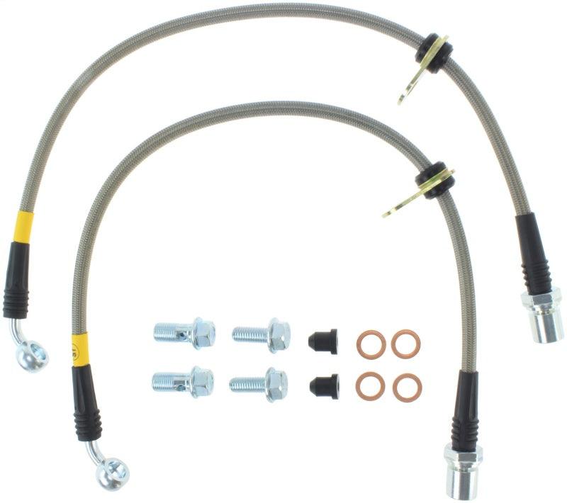 StopTech Stainless Steel Front Brake lines for 93-98 Supra - Torque Motorsport