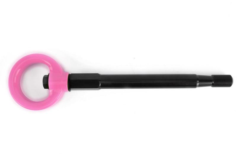 Perrin 08-14 Subaru WRX/STI Tow Hook Kit (Front) - Hyper Pink - Torque Motorsport