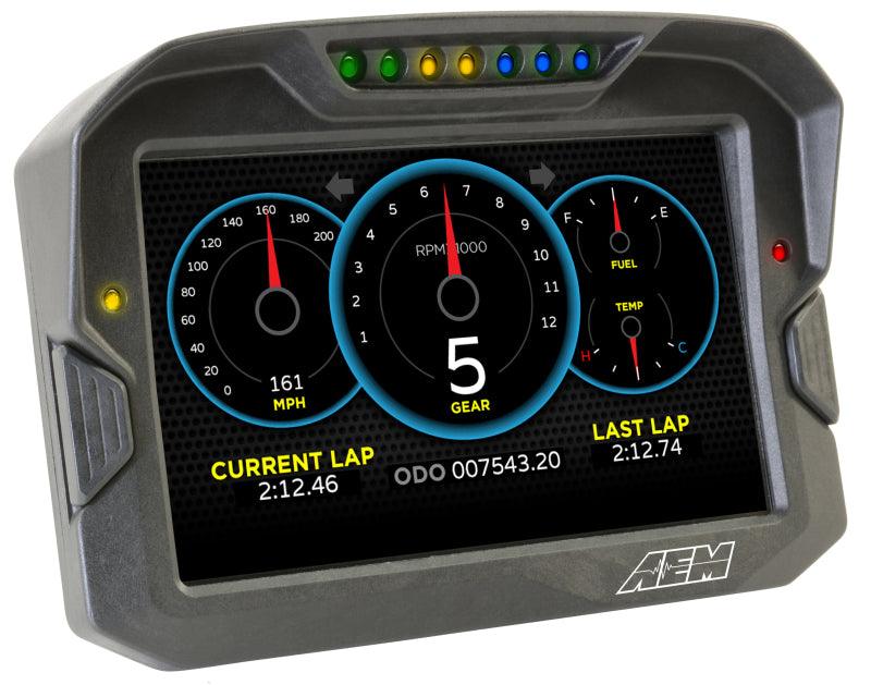 AEM CD-7 Non Logging Race Dash Carbon Fiber Digital Display (CAN Input Only) - Torque Motorsport