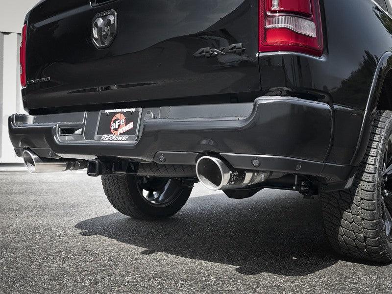 aFe Gemini XV 3in 304 SS Cat-Back Exhaust 19-21 Ram 1500 V8 5.7L Hemi w/ Polish Tips - Torque Motorsport