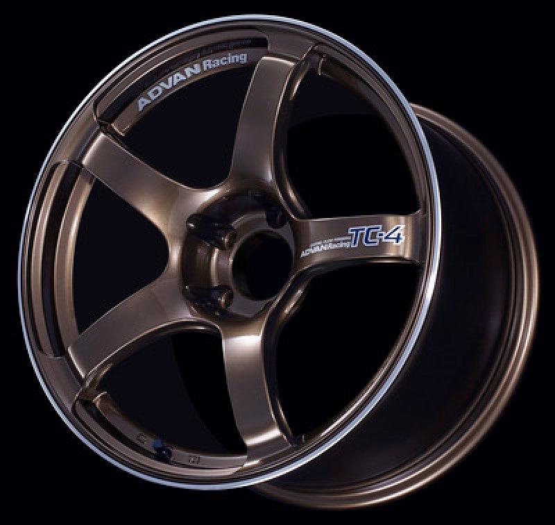 Advan TC4 17x9.0 +45 5-114.3 Umber Bronze Metallic & Ring Wheel - Torque Motorsport