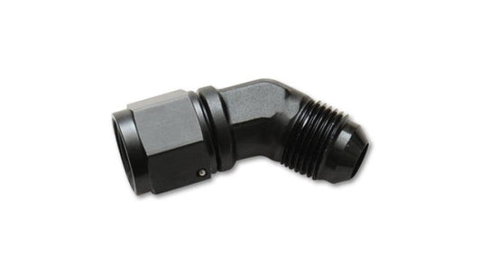 Vibrant -3AN Female to -3AN Male 45 Degree Swivel Adapter Fitting - Torque Motorsport