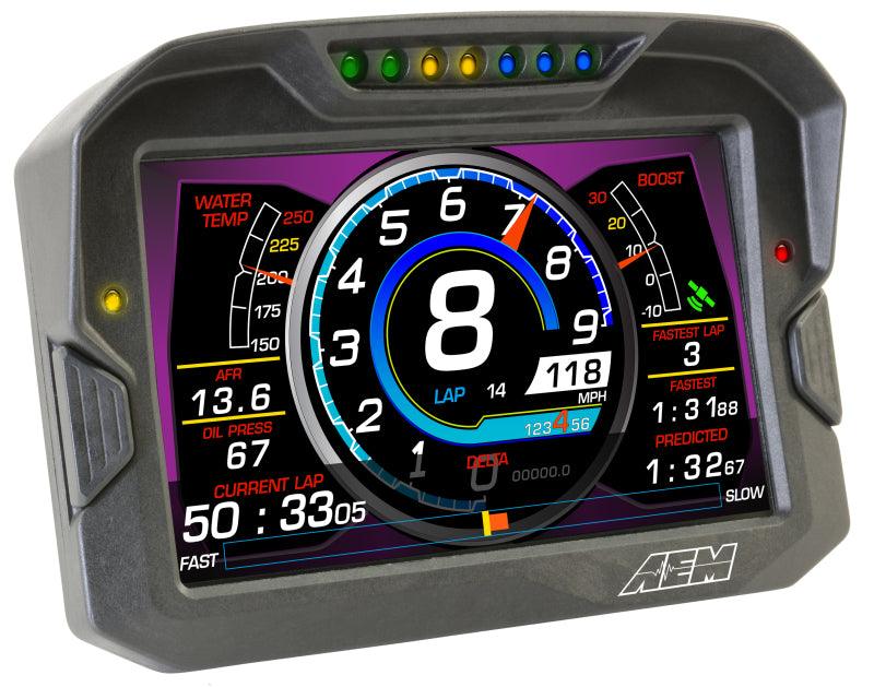 AEM CD-7 Non Logging Race Dash Carbon Fiber Digital Display (CAN Input Only) - Torque Motorsport