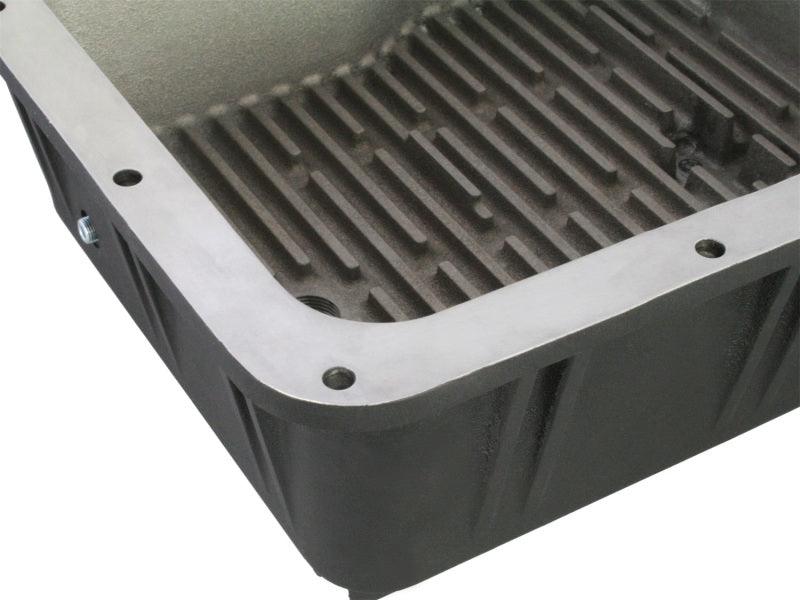 aFe Power Cover Trans Pan Machined Trans Pan GM Diesel Trucks 01-12 V8-6.6L Machined - Torque Motorsport