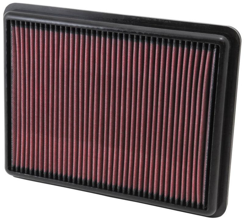 K&N Replacement Air Filter 11.75in O/S Length x 9in O/S Width x 1.188in H for 13 Hyundai Santa Fe - Torque Motorsport