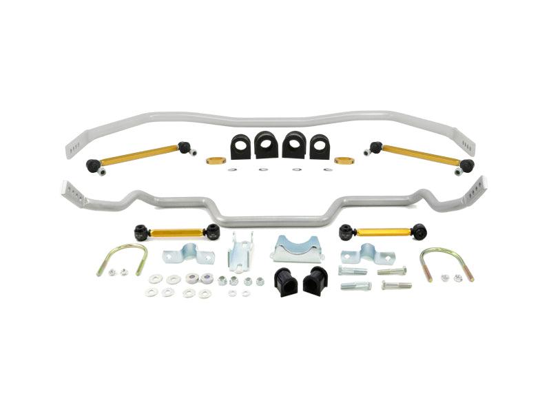 Whiteline 05-14 Ford Mustang (Incl. GT) Front & Rear Sway Bar Kit - Torque Motorsport