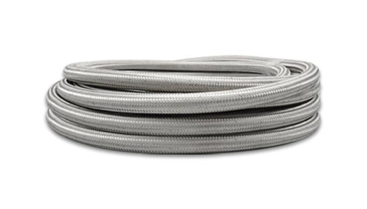 Vibrant SS Braided Flex Hose w/ PTFE Liner -10AN (20 foot roll) - Torque Motorsport