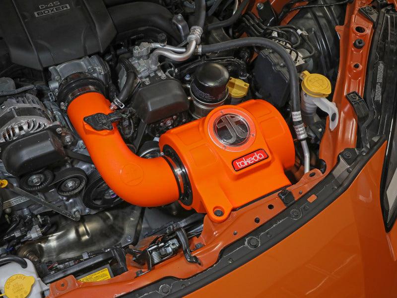 aFe 22-23 Toyota GR86 / Subaru BRZ Takeda Momentum Pro 5R Orange Edition Cold Air Intake System - Torque Motorsport